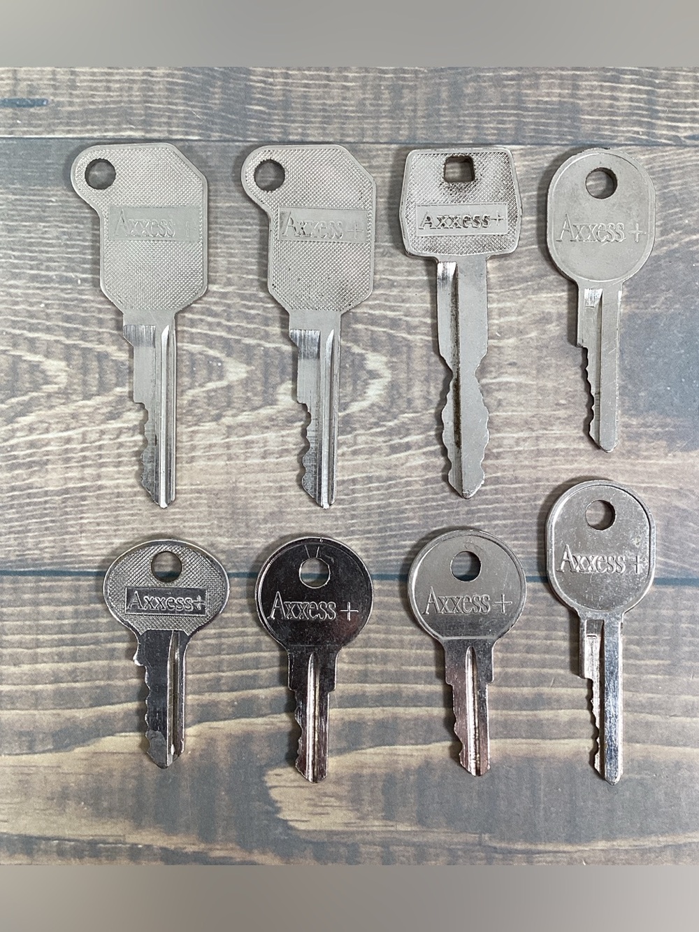 Lot 8 Axxess Keys; Crafts, Replacement, Cosplay, Steampunk, Key Display Art